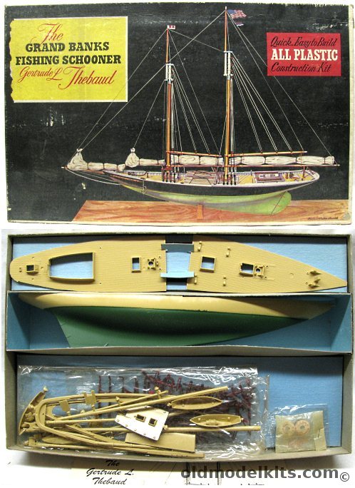 Pyro The Grand Banks Fishing Schooner Gertrude L. Thebaud, 206 plastic model kit